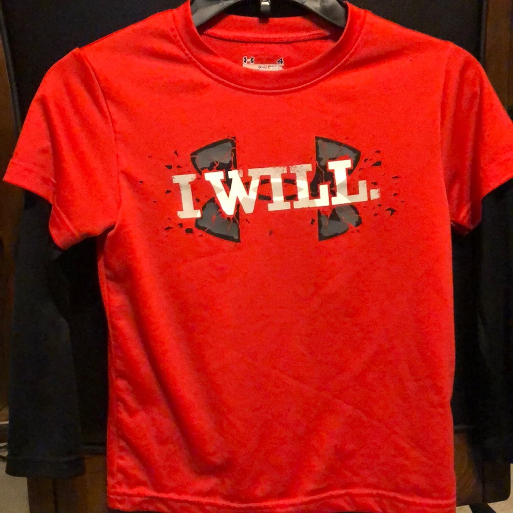 Long sleeve activewear boys shirt